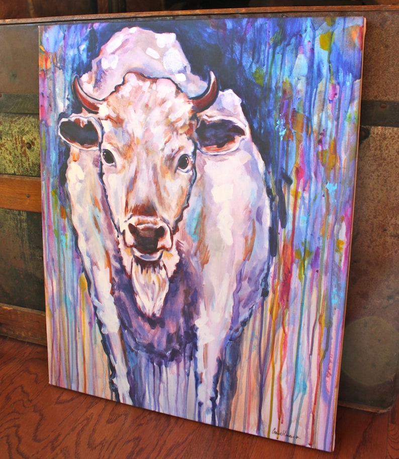 Calling White Buffalo Calf 16'' x 20'' image 1