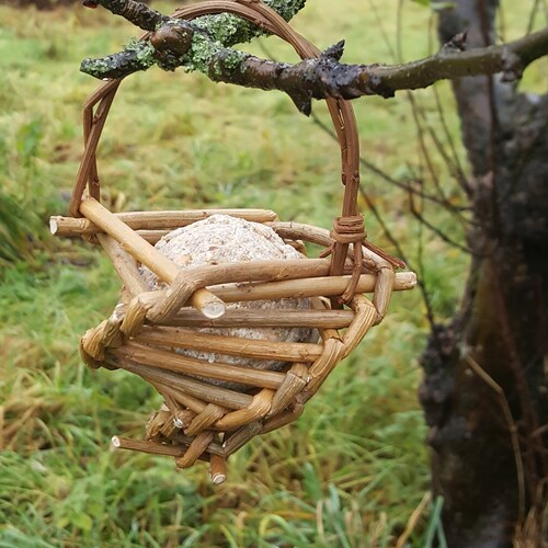 Handmade Willow Bird Feeder Etsy UK