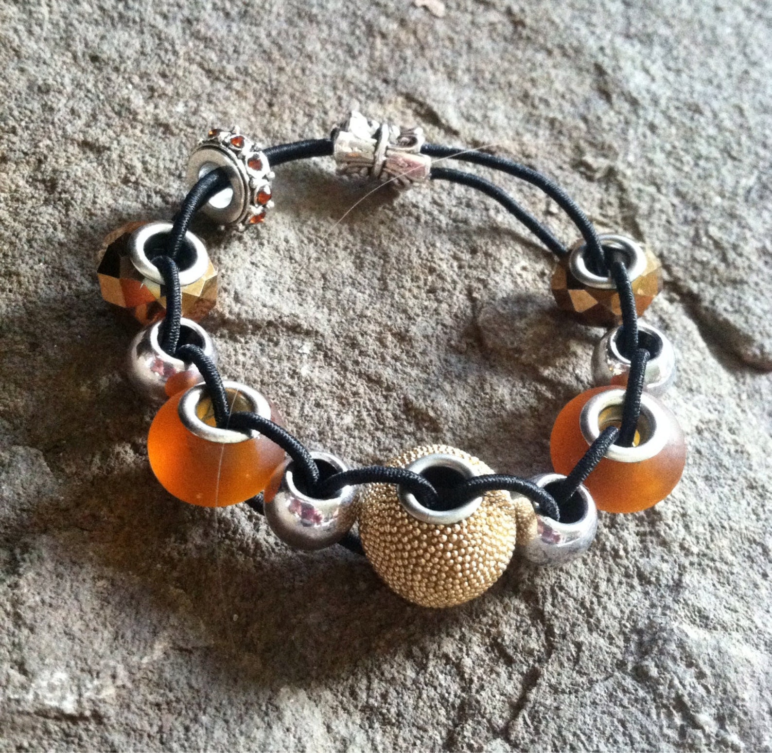 Golf Stroke Counter Bracelet Bronze Classic Autumn Theme Charm Etsy