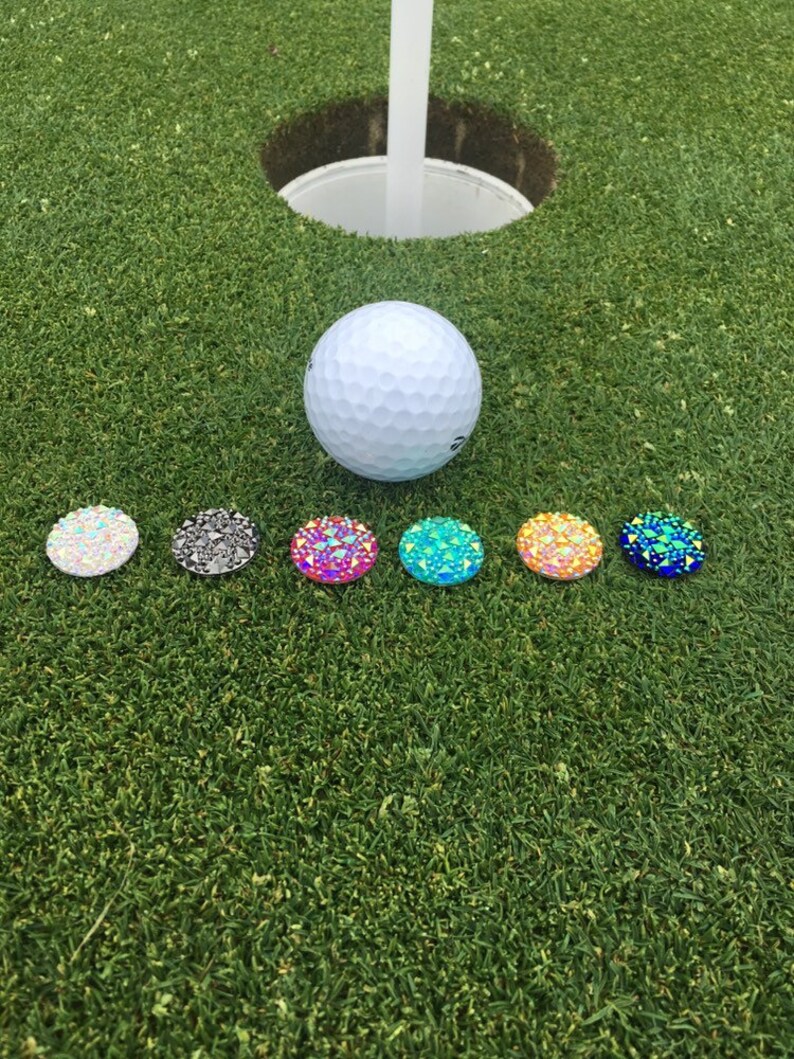 Golf Ball Markers One Unit/ Quantity is 3 Markers in Same Etsy