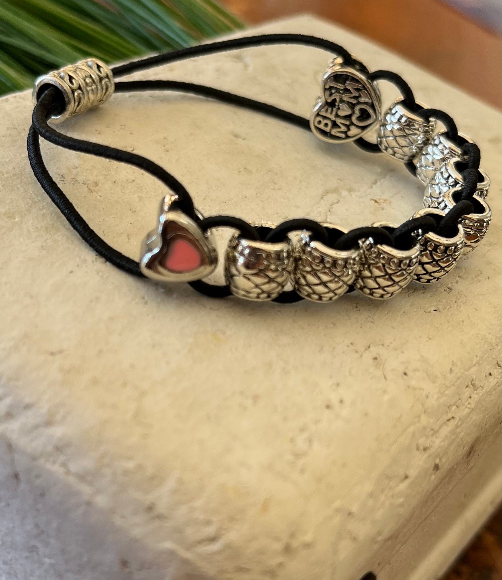 Mom Golf Gift Golfing Stroke Bead Counter Bracelet Love & Best Mom