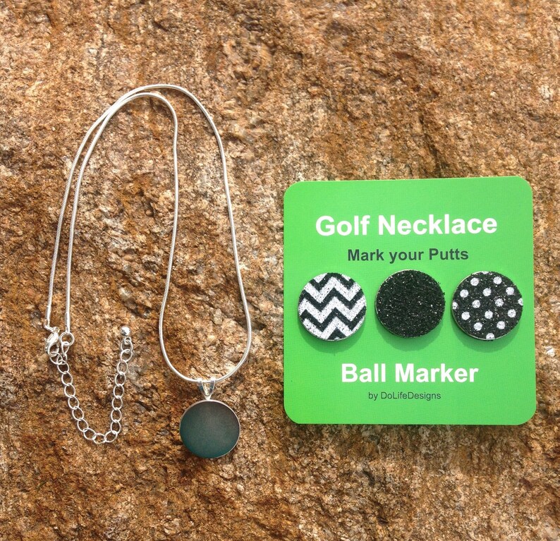 Golf Gift for Women Golfing Jewelry 3 Golf Flat Ball Etsy
