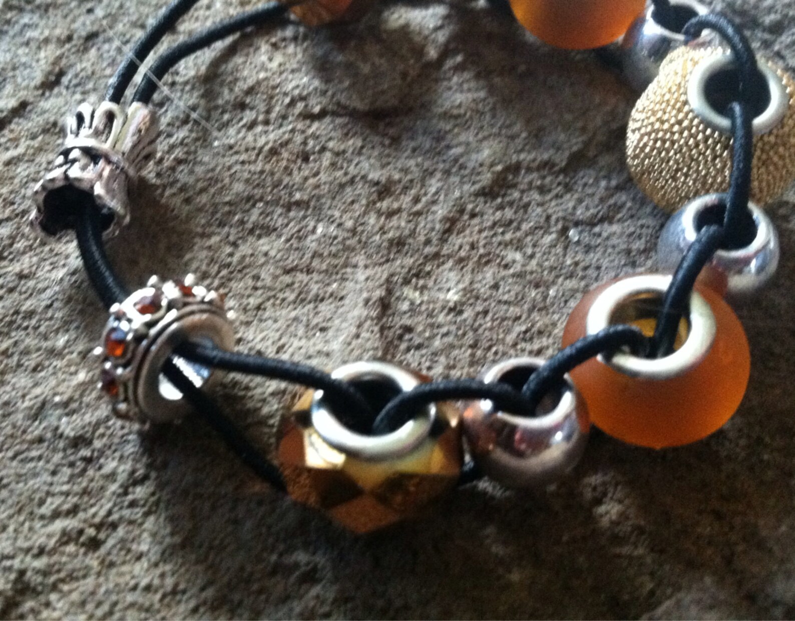 Golf Stroke Counter Bracelet Bronze Classic Autumn Theme Charm Etsy