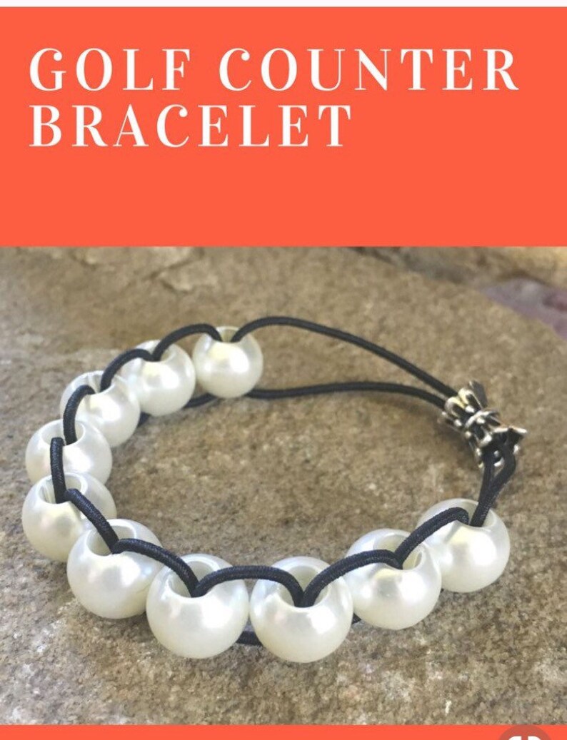 Lightest Feel Golf Stroke Counter Bracelet Truly Light Etsy