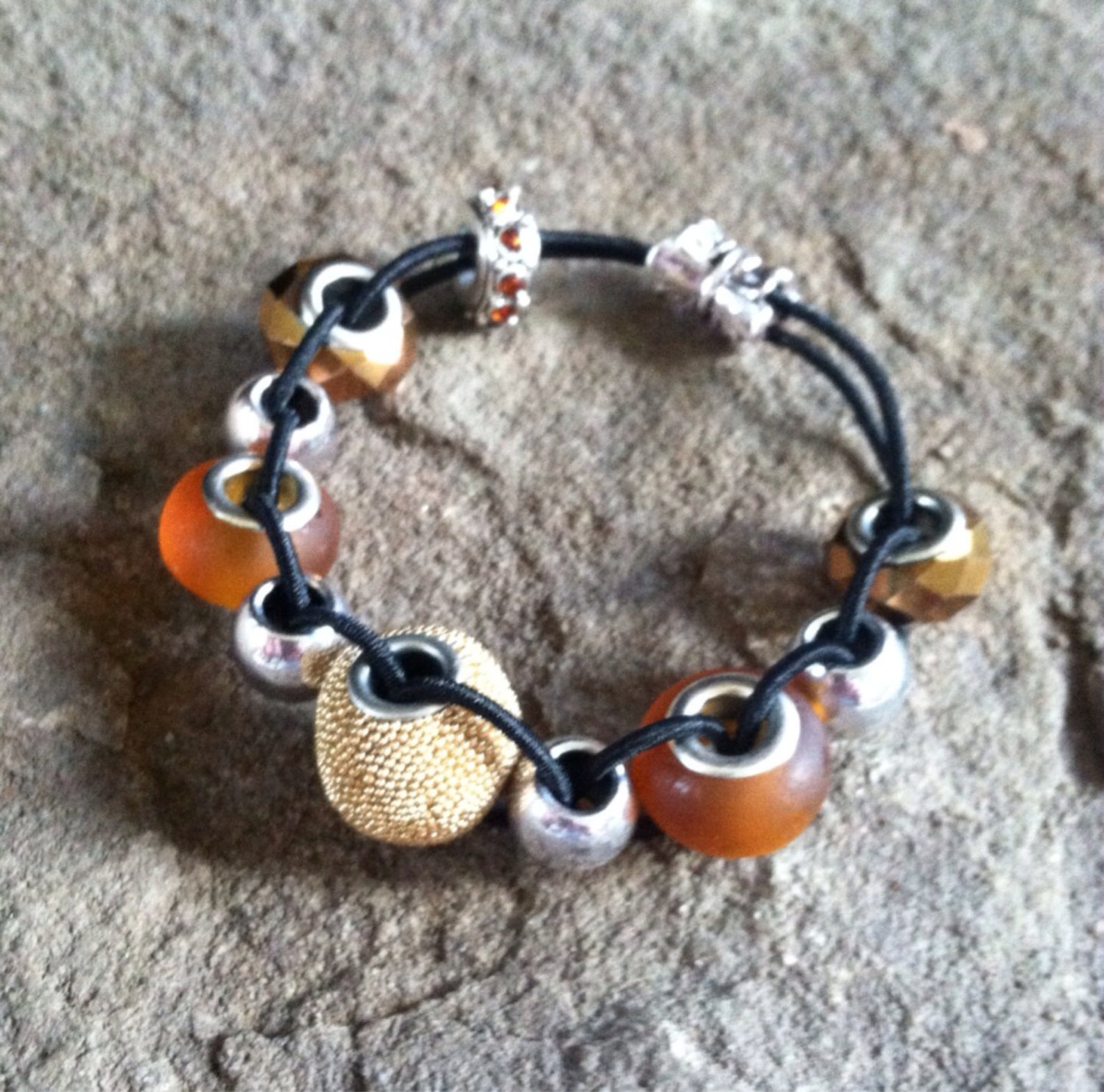 Golf Stroke Counter Bracelet Bronze Classic Autumn Theme Charm Etsy