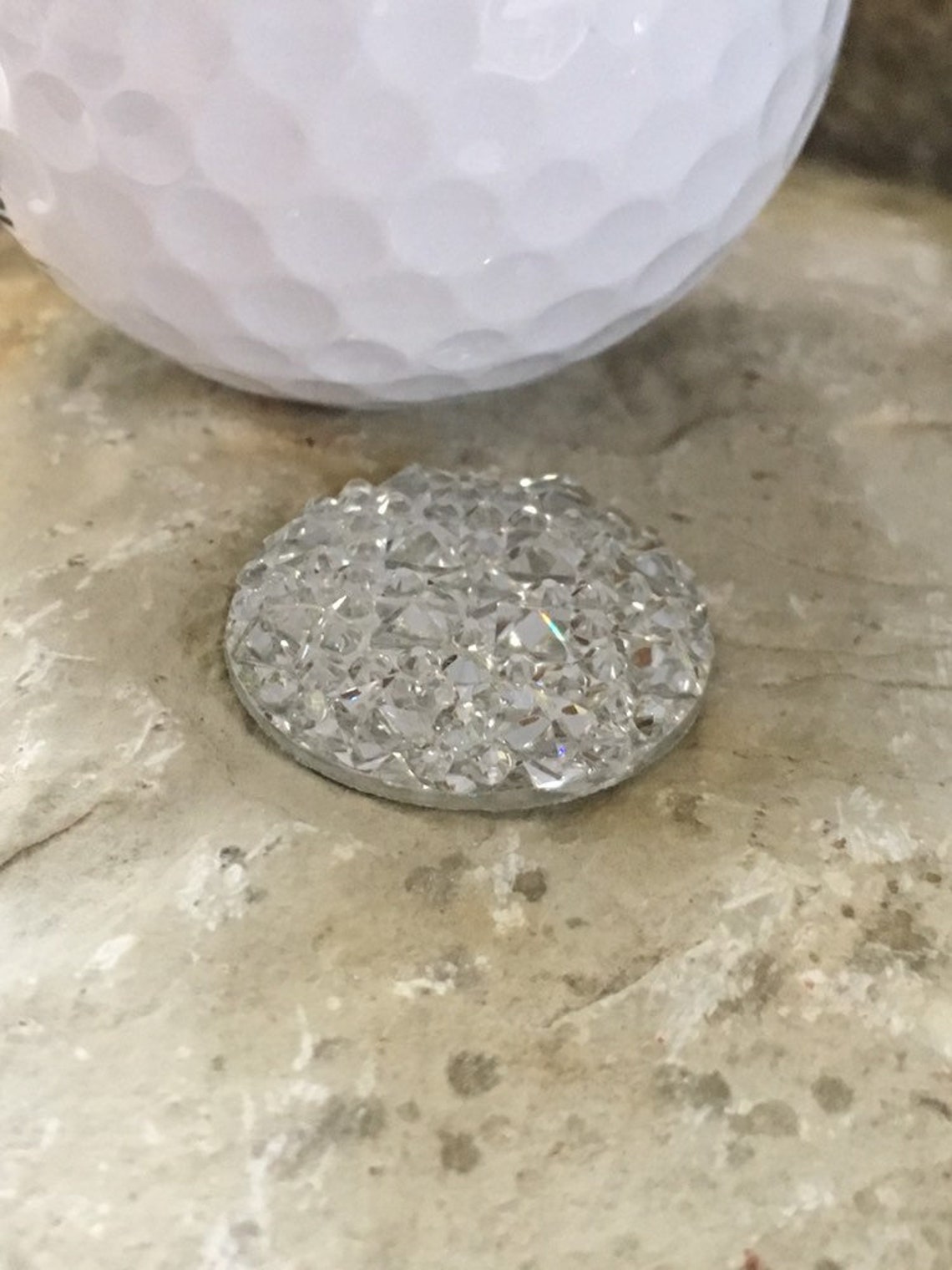 Golf Gift Ball Marker Necklace Custom Jewelry Mark Putts Etsy