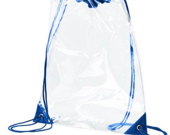 clear drawstring bolsas bulk
