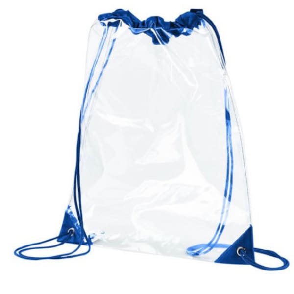 Clear Stadium Bag Etsy