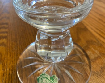 Vintage Waterford Crystal Tealight Candlestick Holder