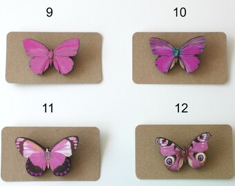 Dovecraft Premium Butterfly Kisses - Set Di 4 Fustelle In Acciaio Per Scrapbooking: Farfalla, Rosa E Due Citazioni - 3