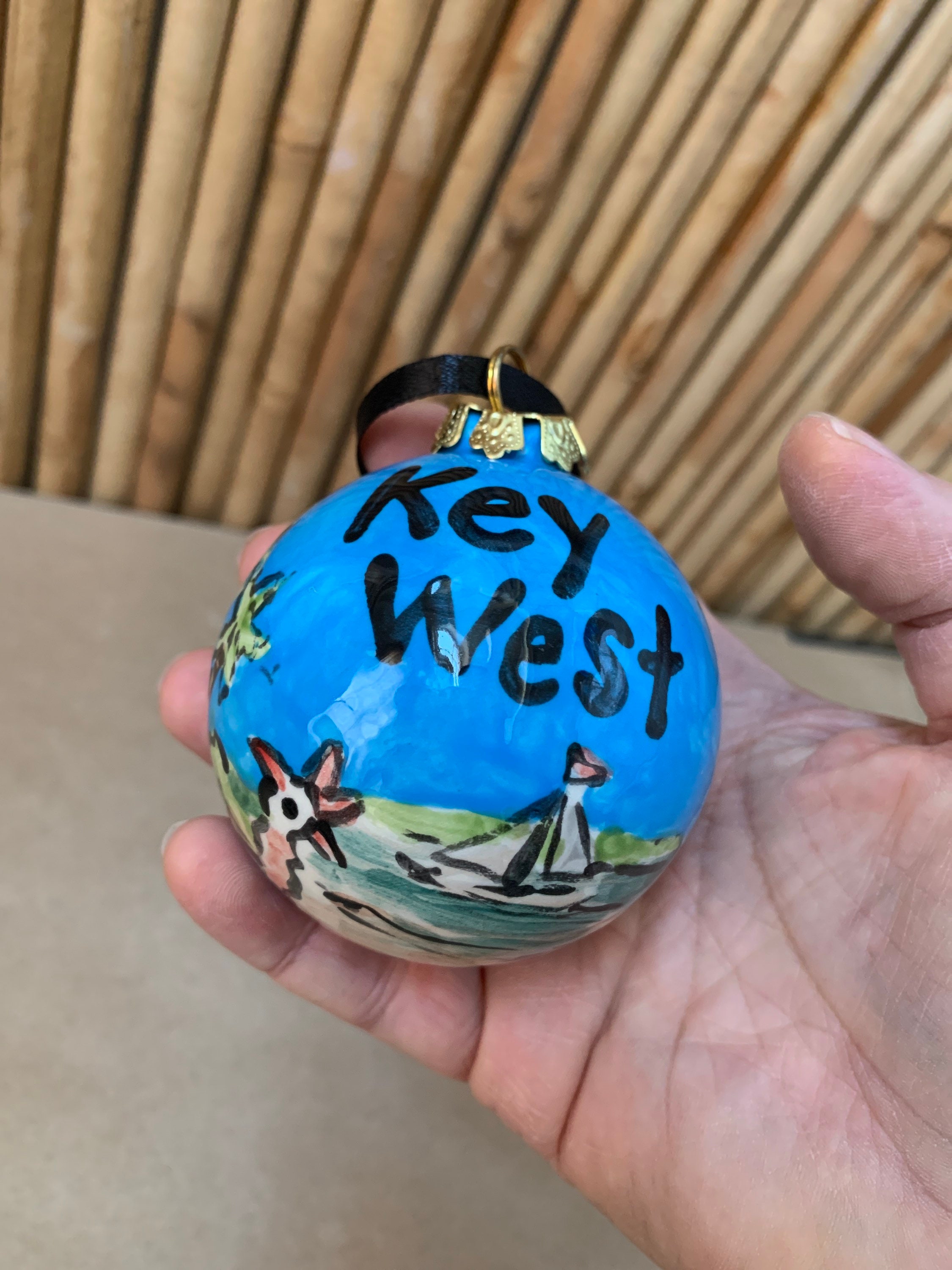 Key West Christmas Ornaments 