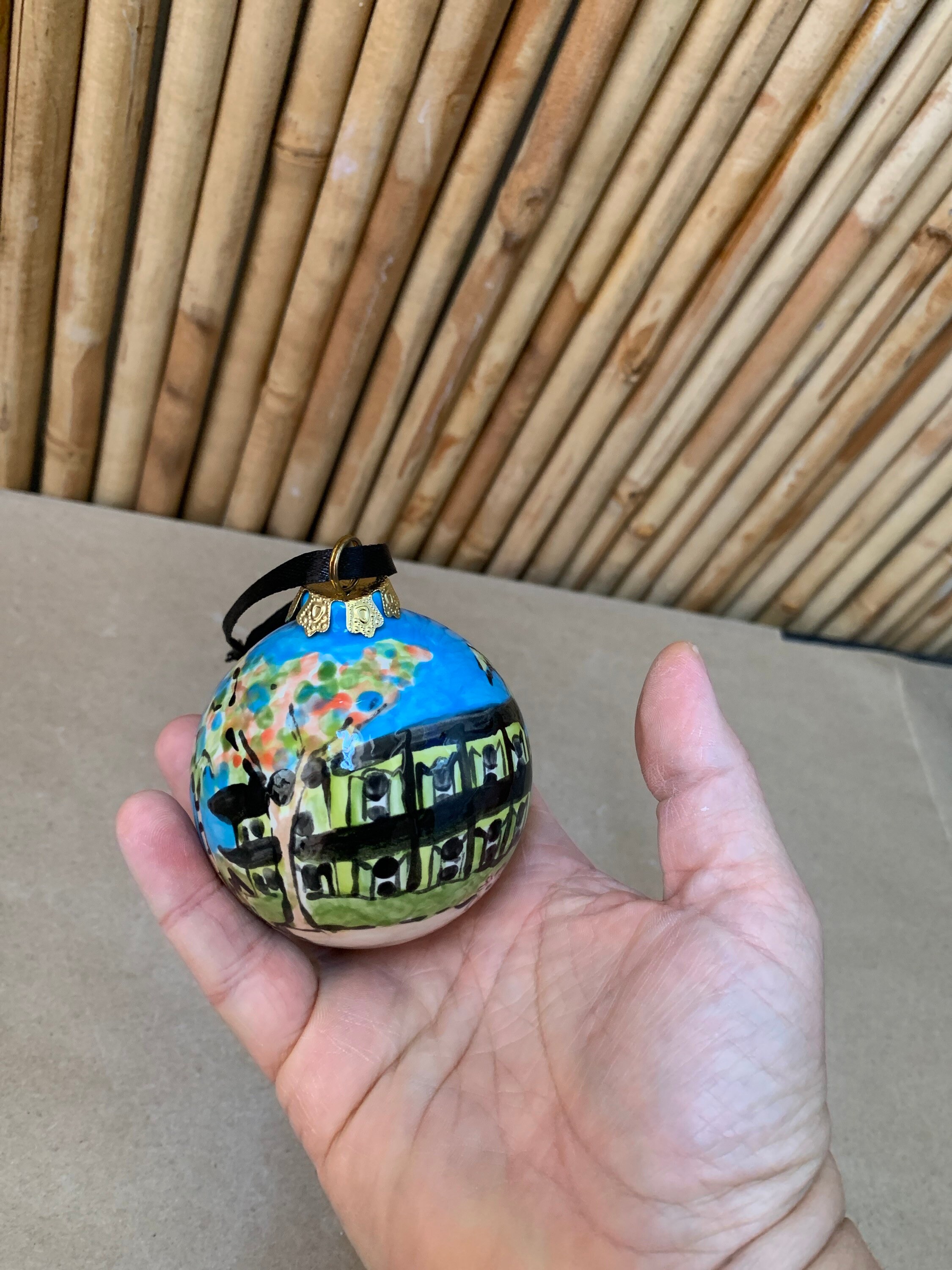 Key West Ceramic Christmas Ornament Hemingway Home Rooster Etsy