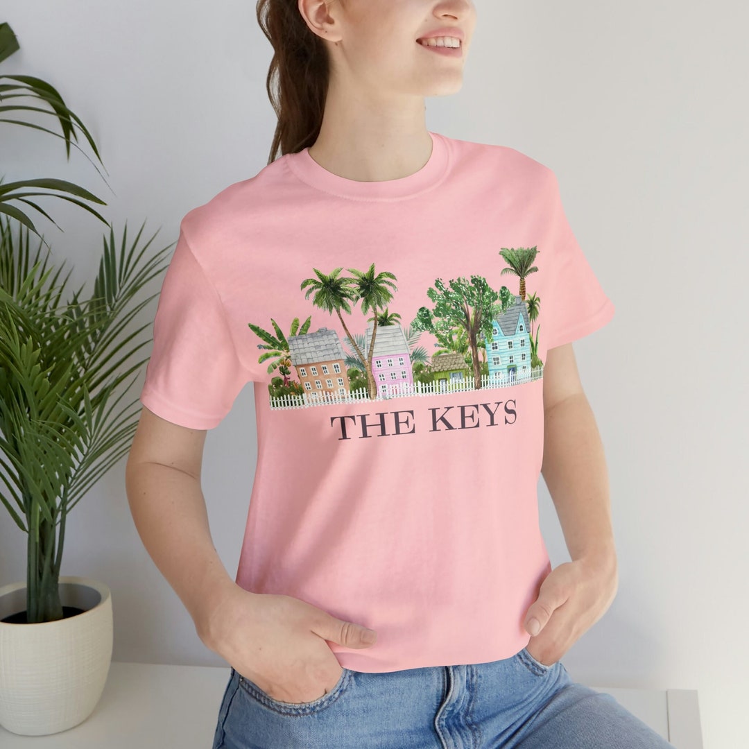 The Florida Keys Tshirt Key West Soft Tee Shirt for Tropical Etsy