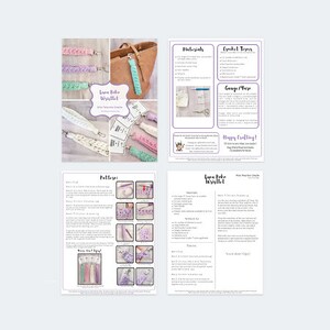 BUNDLE pattern Printable Luna Wristlet Crochet Pattern - Etsy