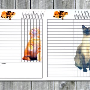 Teen / Adult Chore Charts Shipped! Works like Dry Erase Board. Multiple themes, To Do List, Daily Planner image 4