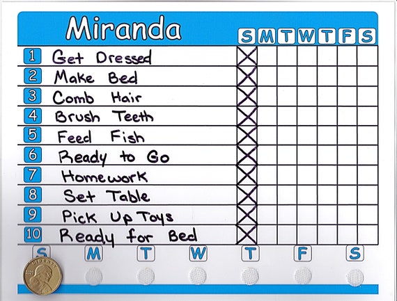 How To Set Up A Chore Chart