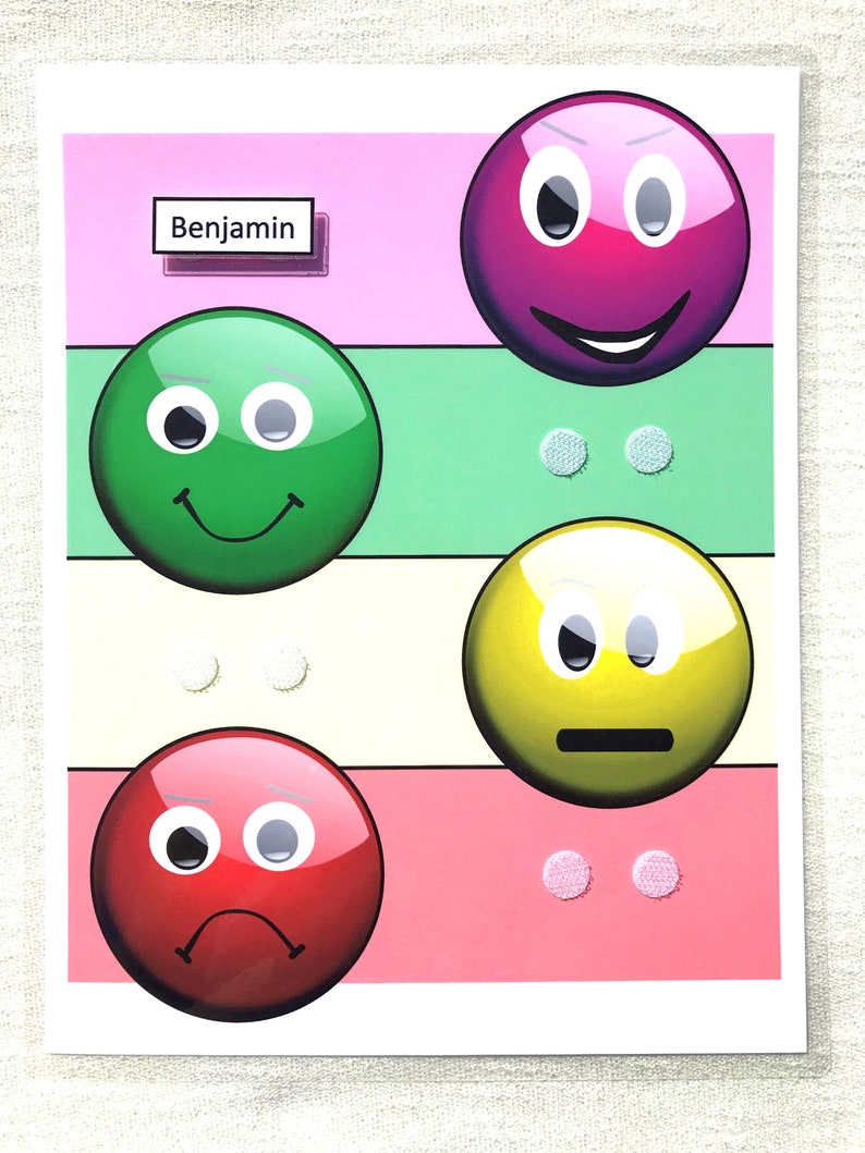 Visual Aid Behavior Chart for Toddlers Behavior Chart for Kids Etsy