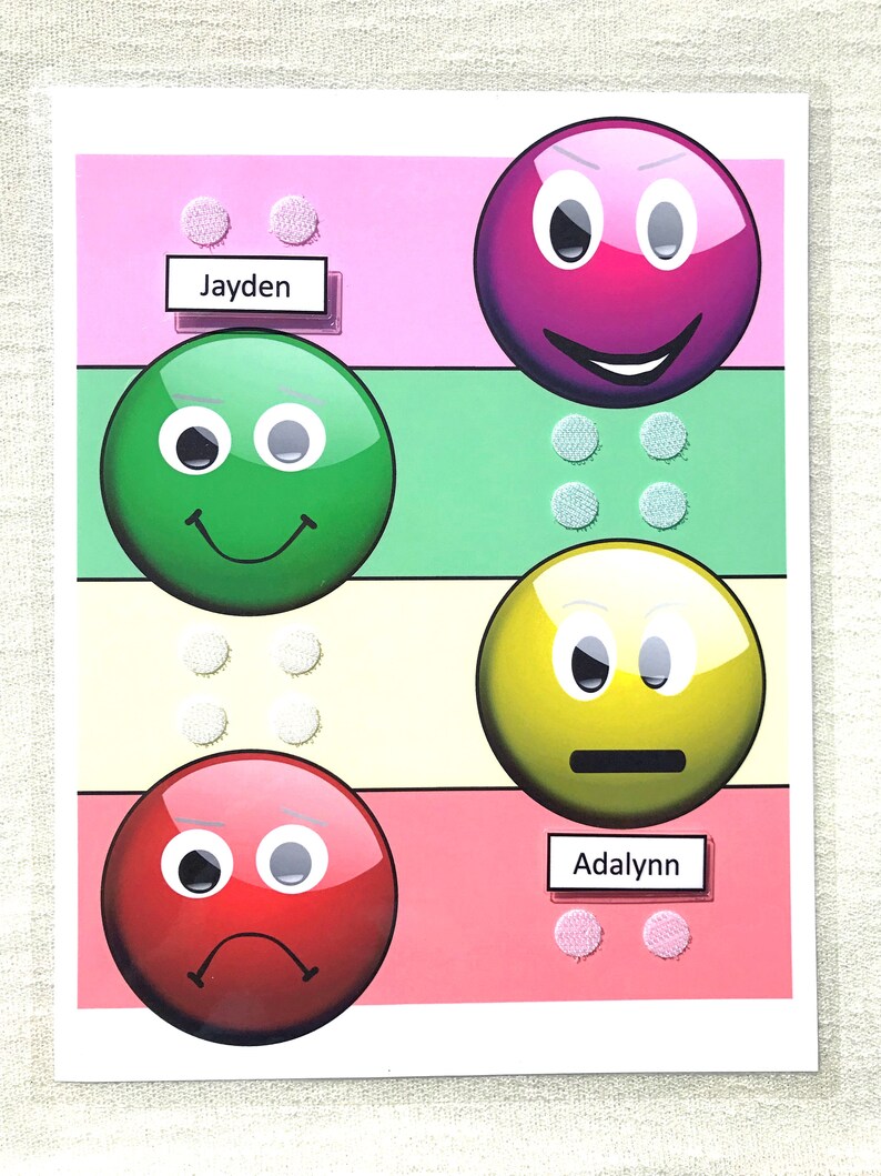 Behavior Clip Chart Shipped Emoji Themed use for Multiple Etsy