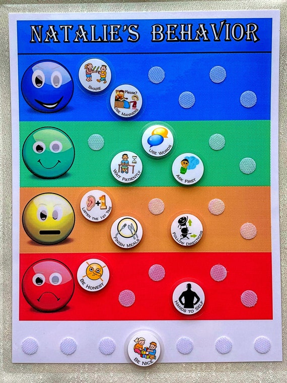 Tableau de comportement des enfants avec 11 comportements - Etsy Canada