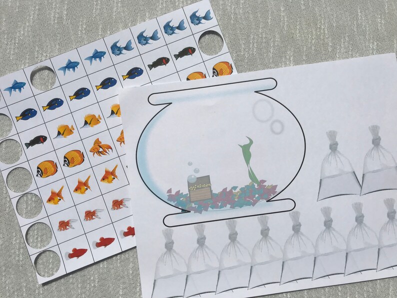 Fishbowl Behavior Chart for Home Print It Out and Reward Etsy