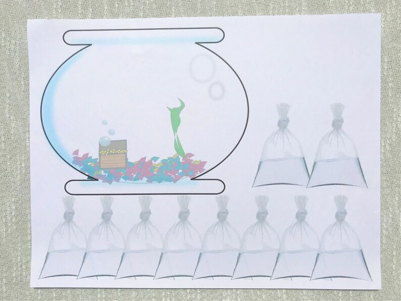 Fishbowl Behavior Chart for Home Print It Out and Reward Etsy
