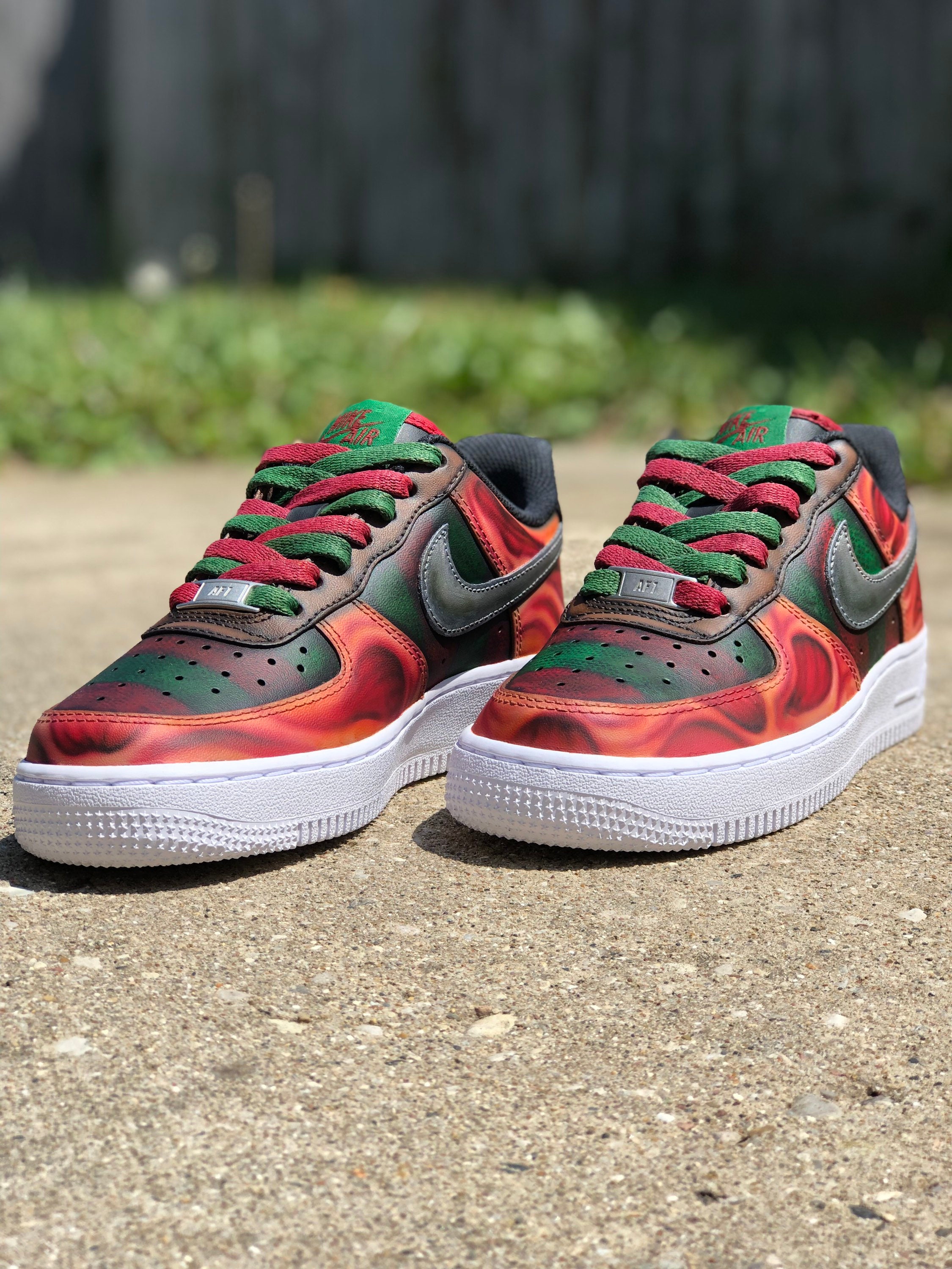 Graffiti Air Force 1 Custom - Daniel Customs