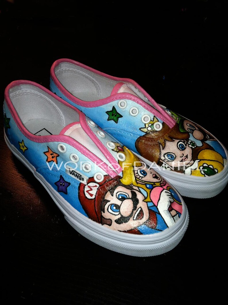 princess peach vans bag