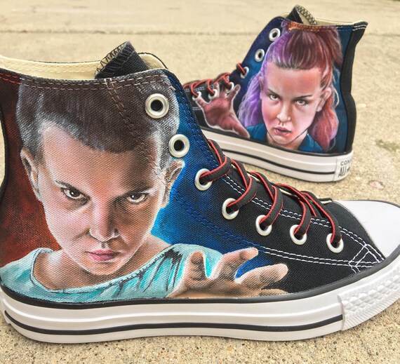 Stranger Things Custom Converse All 