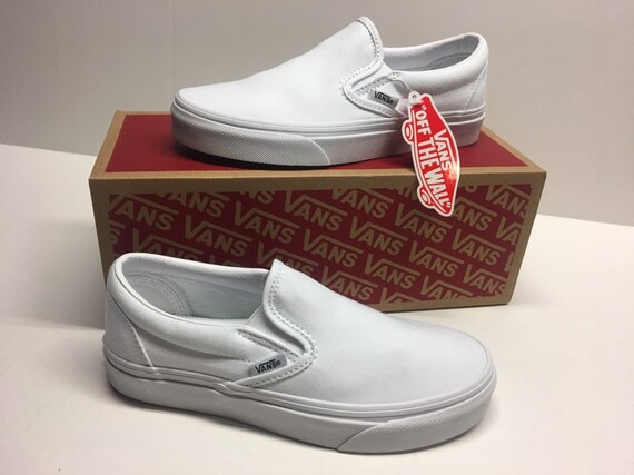 vans slip ons with laces