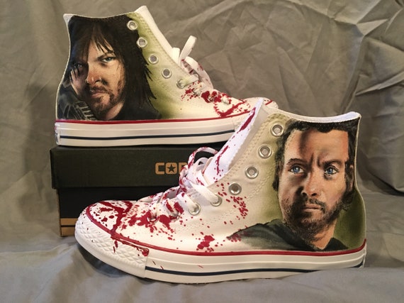 walking dead converse shoes