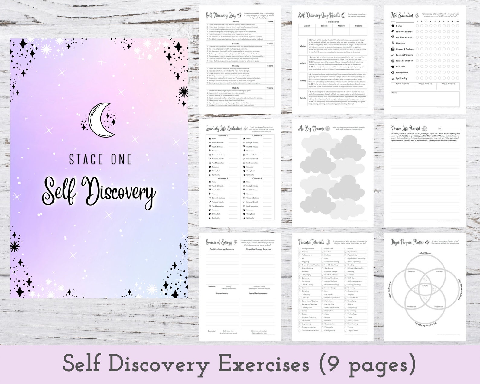 Manifestation Journal Printable Digital Manifestation Guide - Etsy