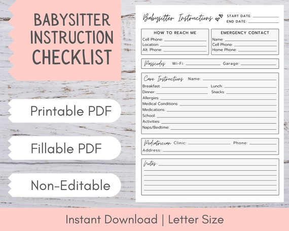 Kit garde de bébé : liste du matériel à fournir
