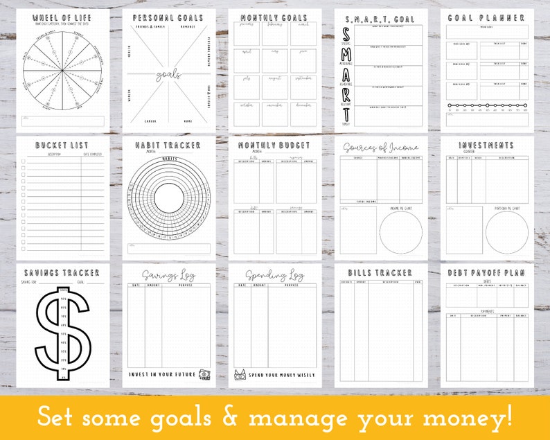 Free Bullet Journal Printables 2023