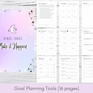 Manifestation Journal Printable | Digital Manifestation Guide | Law of Attraction Workbook | Dream Journal | Manifesting Planner Digital PDF image 6