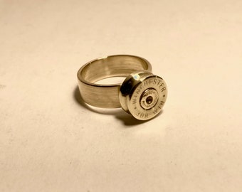 Bullet casing best sale ring