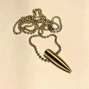 Assorted Slug (Bullet) Pendant