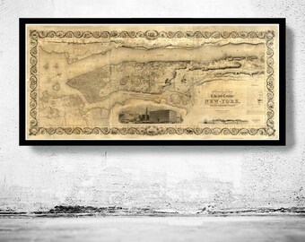 OLD MAPS AND POSTERS PRINTS maps reproductions by OldCityPrints