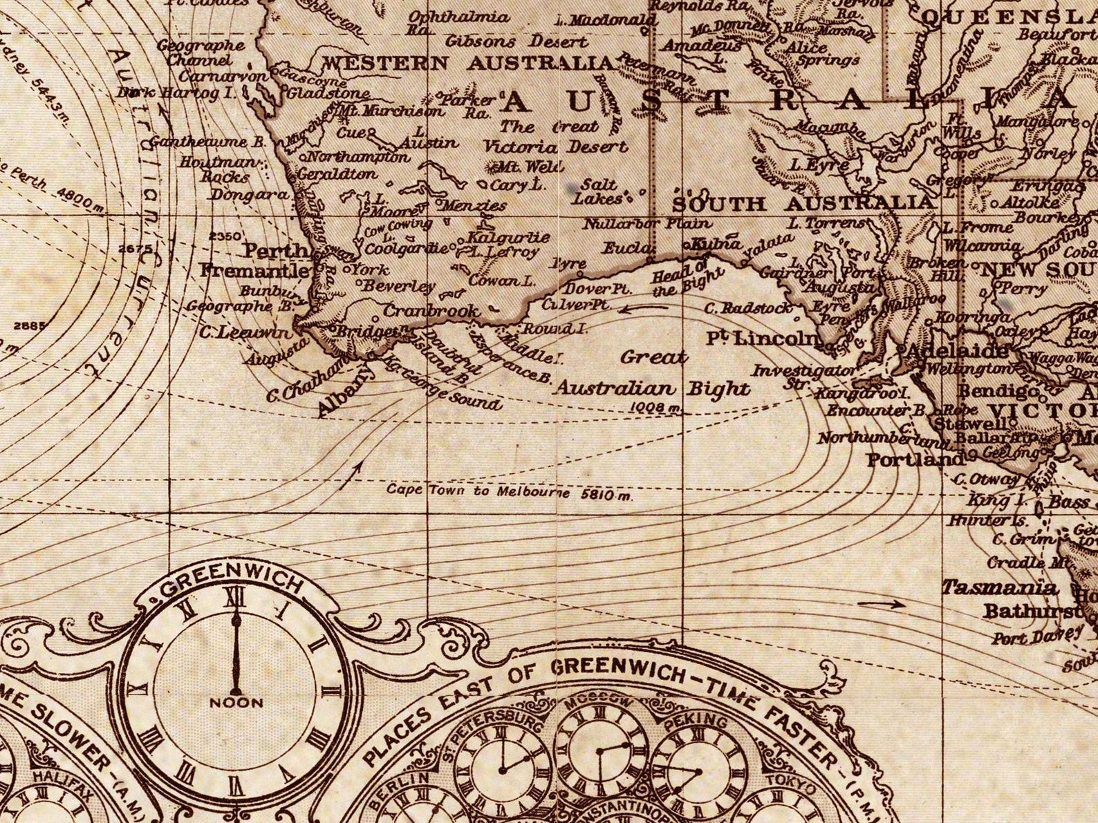 Beautiful World Map Vintage Atlas 1908 Mercator Projection SEPIA ...