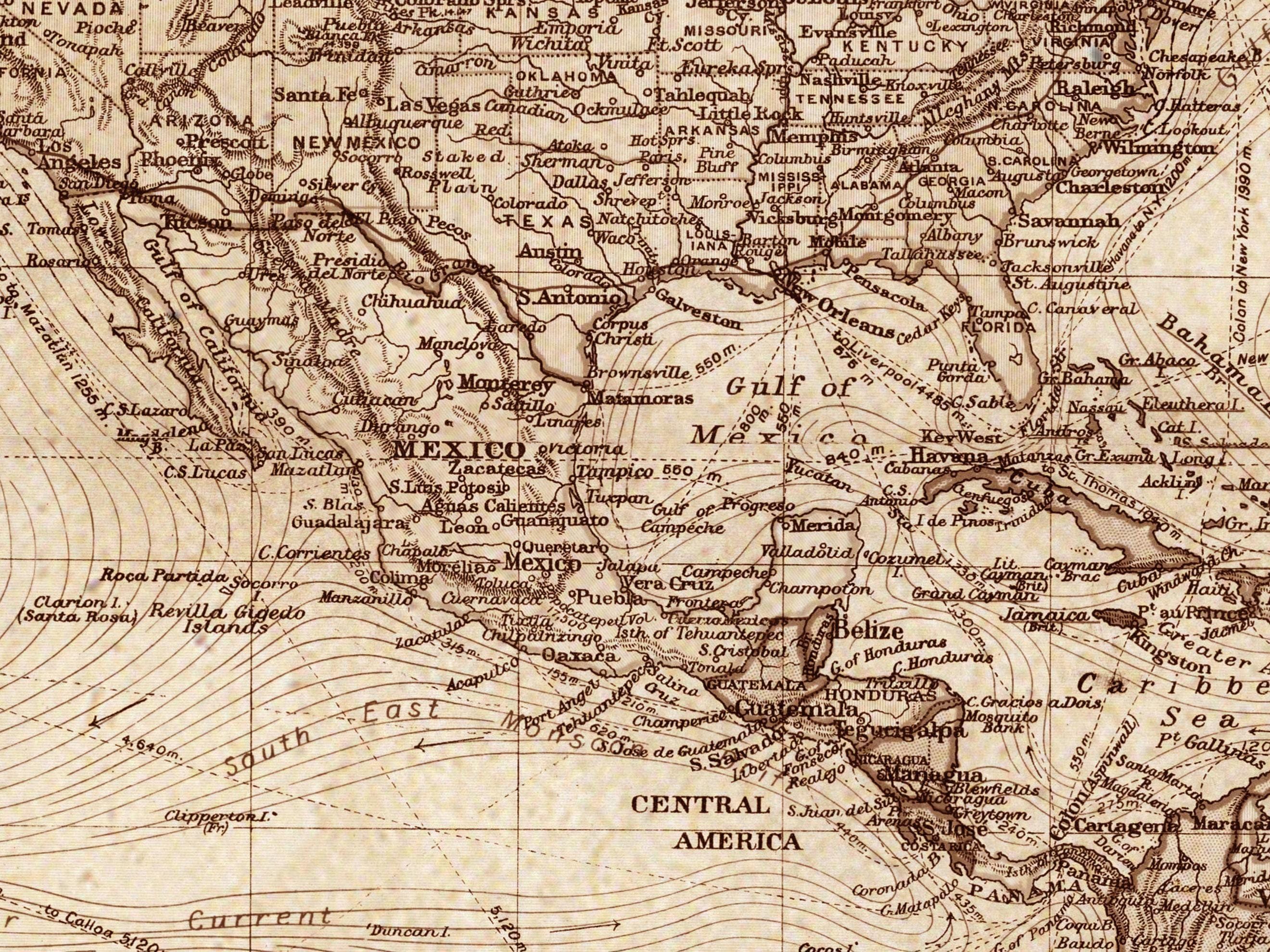 Beautiful World Map Vintage Atlas 1908 Mercator Projection SEPIA ...