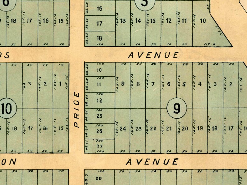 Old Map of Pismo Beach San Luis Obispo 1887 Vintage Map | Wall Map Print image 5