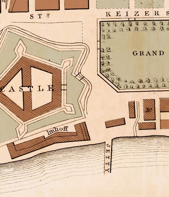 Old Maps Of Cape Town Old Map Of Cape Town South Africa 1854 Kaapstad Vintage Map | Etsy Ireland