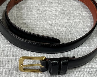 Vintage Coach Black Belt, Made of Glove Tanned Cowhide and  display picture 1