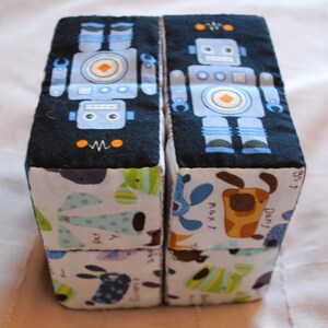 Fabric Puzzle Block Pattern