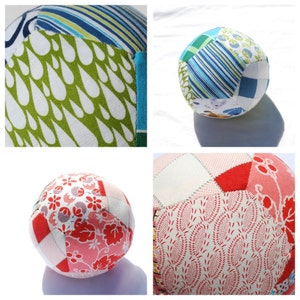 PDF Pattern for Fabric Ball (patchwork)