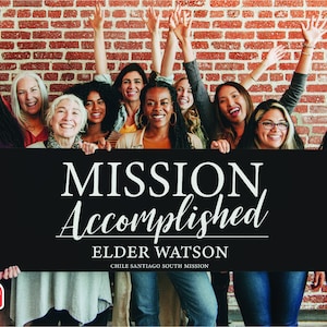 Personalized Return Missionary, LDS Missionary, Missionary Banner, Mission Accomplished