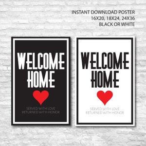 Digital File, Welcome Home, Served With Love Missionary Banner, Returned Missionary, LDS Missionary, Welcome Home!