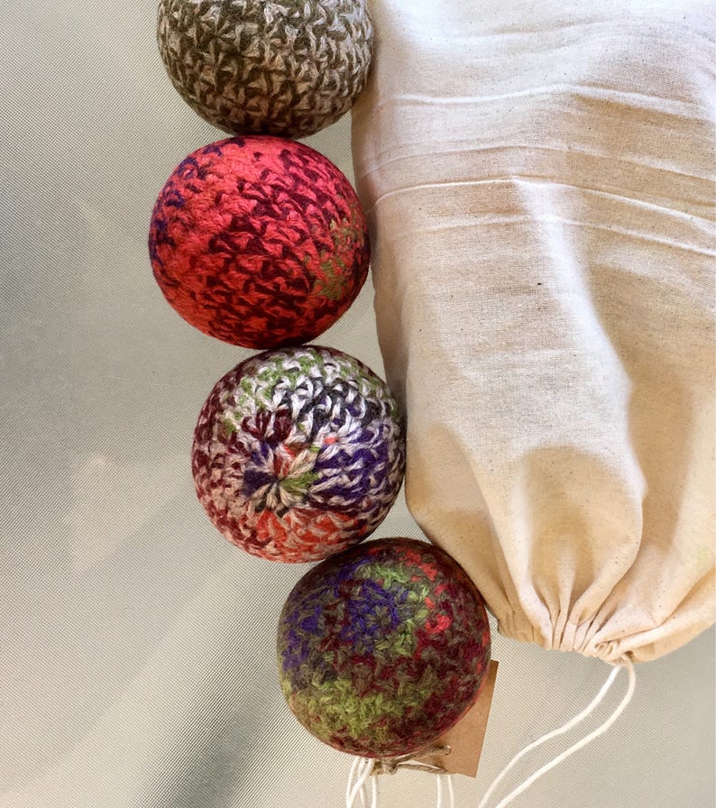 Felted Wool Dryer Balls | Etsy