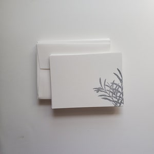 Ginger Plant, from the New Orleans series, Letterpress Printed Note Cards, Set of 10