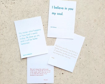 Starting Over, a Letterpress Subscription Series