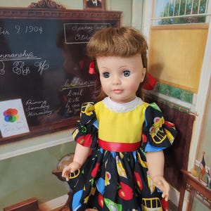 Petite Patti Playpal &quot;Back-to-School Dress #2&quot; for 18 inch Patti